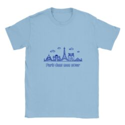 camiseta paris dans mon coeur