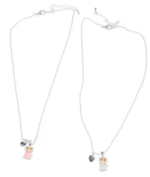 collares bbf (best friends forever) con gatito